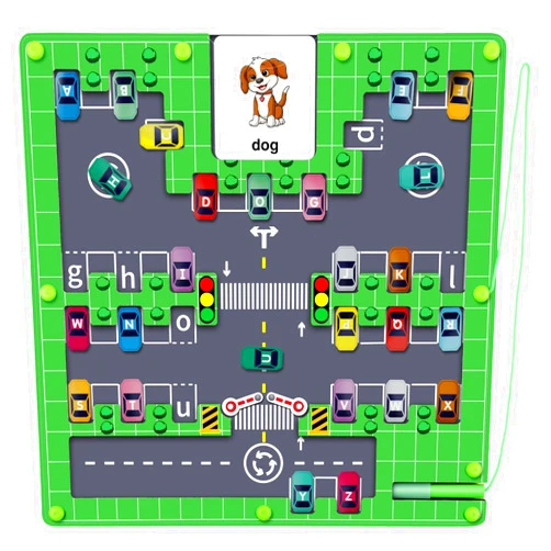 Alotwan Montessori Toys Magnetic Alphabet Maze - Toddler Sensory Toys for Autism, ABC Learning Fine Motor Skills Toys, Preschool Puzzle Letter Games, Gifts for Boys Girls 3 4 5 Years Old