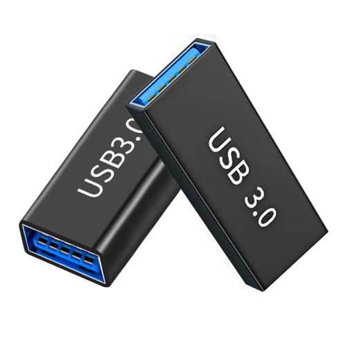 Mepsies USB-A 3.0 to USB-A 3.0 Adapter (2 Pack), USB 3.0 Female to Female Adapter for Connecting USB Cables for Extension