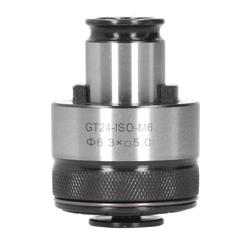 Multi-Wits GT24 ISO M6 Tapping Collet, Quick Change Tapping Chuck Holder, High Speed Steel Material, Torsion Type for Durability, Easy Installation and Replacement, Wide Compatibility