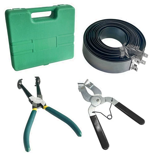 Socpuro Auto Engine Piston Ring Compressor Tool Set with Piston Installer Pliers and 14 Piston Rings(62-145mm) for Car Truck Auto Engine
