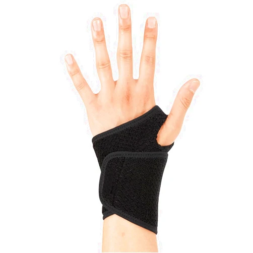 Generic Wrist support strap/wrist/hand protection strap, pain relief black two-piece wristband