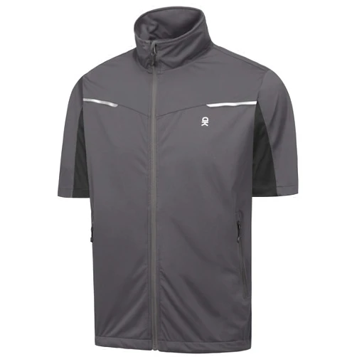 Little Donkey Andy Men's Lightweight Softshell Vests Short Sleeve Jackets for Golfing Hiking Running