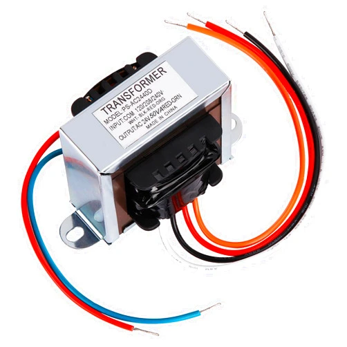 WUYELIN 24v 50va Control Transformer， Primary 120, 208, 240V Secondary 24V Isolation HVAC Furnace Transformer Multi Tap