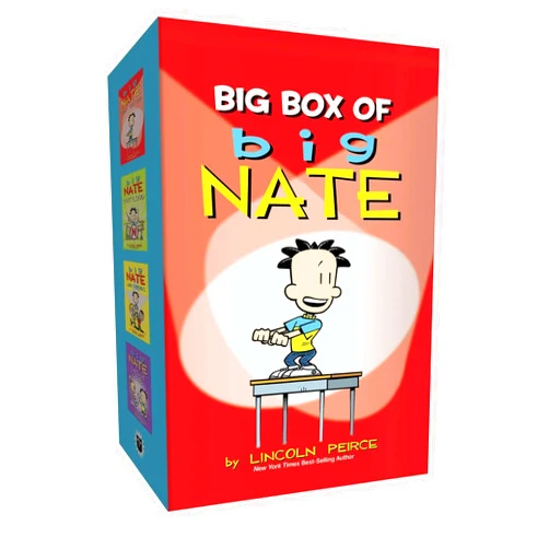 Lincoln Peirce Big Box of Big Nate: Big Nate Box Set Volume 1-4