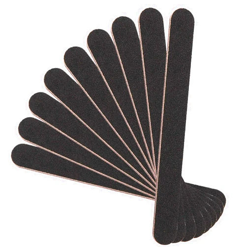 Generic NINGWAAN 20Pcs 100/180 Grit Nail Files, Double-Sided Emery Boards for Nails, Professional Fingernail Files for Natural Nails, Manicure Pedicure Kits DIY Home Salon, Black