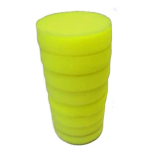 Detail King Cyclo Yellow Pads - 4 Pair - Compounding - Polishing - Velcro Backing
