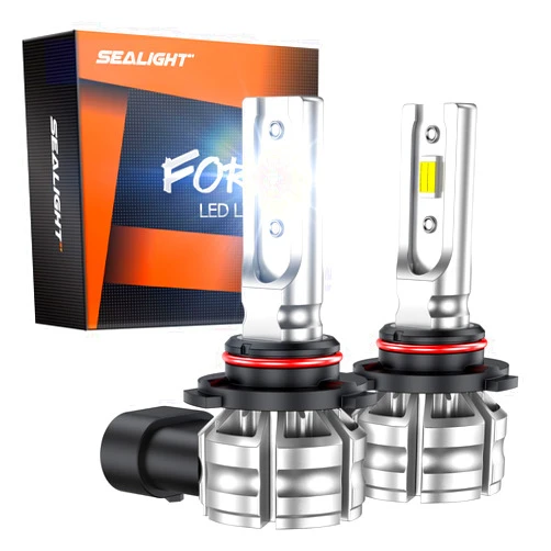 SEALIGHT 9145 LED Fog Light Bulbs or DRL, 10000LM Strong Penetration H10 LED Fog Lights 9140 LED Bulb 6500K White 600% Brightness 9040 9045 Fog Light Bulbs for Car, 3 Mins Plug & Play, Pack of 2
