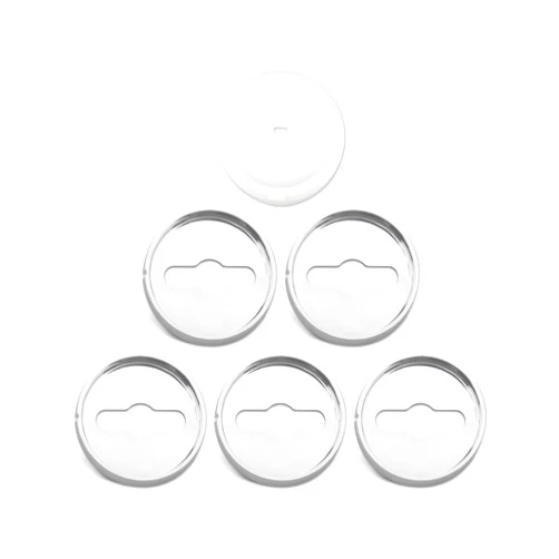 SZRKRLA W10814133 W10437082 Stove Surface Burner Knob Bezel Set Fit for Whirlpool/KitchenAid, Replace W10785119 W10796642 W10797429