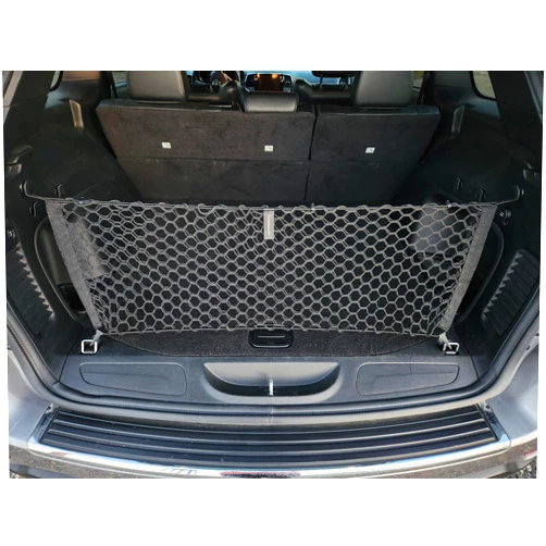 TN TrunkNets Inc Envelope Style Trunk Mesh Cargo Net - for Jeep Grand Cherokee 2011-2023 Car Accessories - Premium Trunk Organizers and Storage - SUV Truck Cargo Nets - Vehicle Carrier Organizer for Cherokee WK