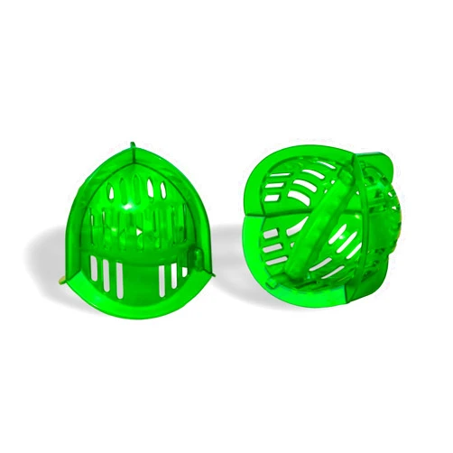 AquaLogix Low Resistance Aquatic Bell Set - Green | Aquatic Dumbbells | Quick Start Guide | Water Weights | Therapy, Cardio & Muscle Toning | Durable Polycarbonate | Pair (LRPCBELL)