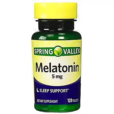 Spring Valley Melatonin 5mg Twin Pack (Two 120ct bottles) by Spring Valley