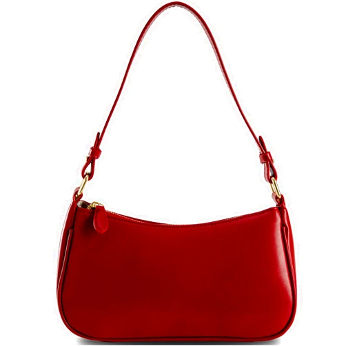 Cawgot Crescent Shoulder Bag for Women Trendy Tote Handbag Purse Vegan Leather Clutch Handbag with 2 Removable Straps
