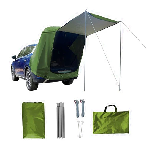 SIUKE Car Trunk Extension Tent Outdoor Car Trunk Tent Camping Picnic Car Rear Tent with Canopy Car Trunk Extension Tent Sunshine-Proof Rain-Proof Car Trunk Tent