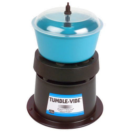 Raytech 23-001 TV-5 Standard Vibratory Plastic Tumbler, 0.05 Cubic feet Bowl Capacity, 115V, 60 Hz