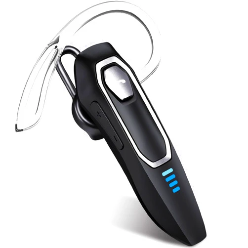 Micool Bluetooth Headset V5.4，Bluetooth Earpiece with Micros, Noise Cancelling Hands Free Bluetooth Headset for Cell Phone with 36H Talking Time/Mute Function, Single Ear Wireless Headphone for Truck Driver