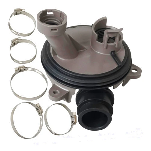 PartsBroz Upgraded WD19X25278 Diverter Valve Kit - Compatible GE Dishwasher Parts - Replaces AP6871922 4922277 PS12710077 - Provides Alternate Passageway For Water - Exact Fit For XDF300PGN0WW XDF300PSN0SS