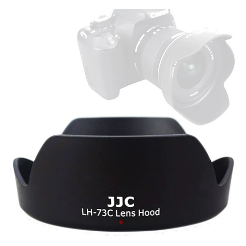 Fotasy JJC LH-73C Dedicated Bayonet Lens Hood for Canon EF-S 10-18mm f/4.5-5.6 is STM Lens, Canon E10-18mm f4.5-5.6 is STM Lens Lens Hood, Replacement of Canon ES-EW-73C Lens Hood