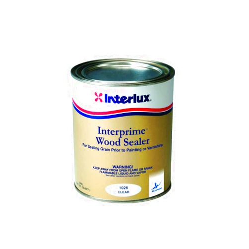 Interlux Y1026/QT Inter-Prime Wood Sealer - Clear, Quart