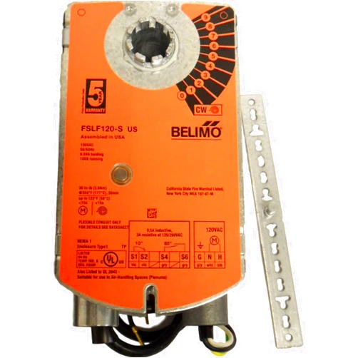 Belimo Aircontrols (USA), Inc. FSLF120S Belimo fire smoke damper 120V actuator