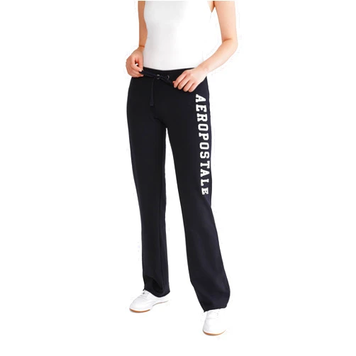AEROPOSTALE Women's Aero Logo Flare Pant-Arches
