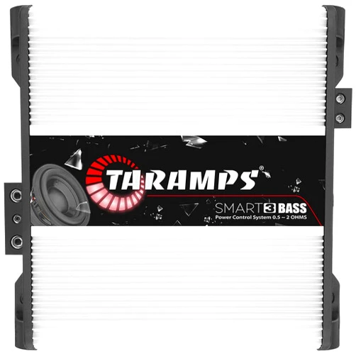 Taramp's Taramps Smart 3 Bass Amplifier 0.5 to 2 Ohms 3000 Watts RMS, Multi Impedance, 1 Channel, High Power Class D, Monoblock, Great for Subwoofers, Smart 3k