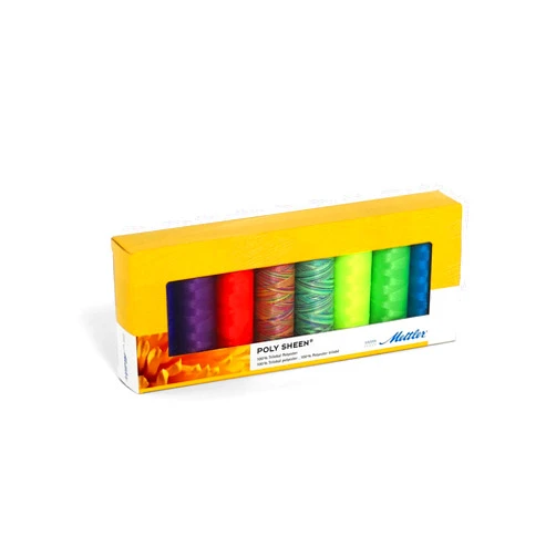 Mettler Polysheen Embroidery Thread, 1500 yd/1372m, Multi