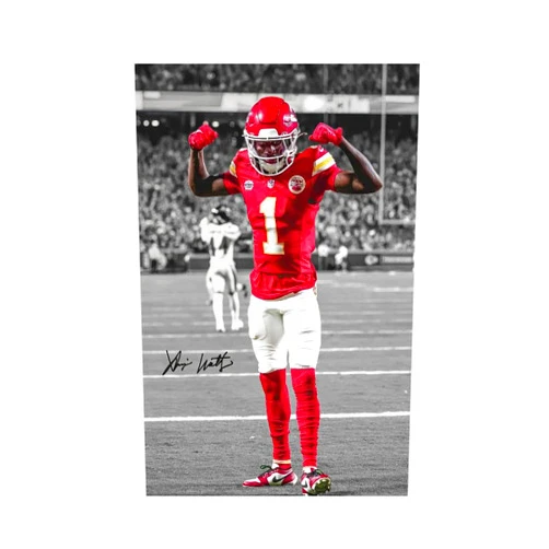 QUNAN Sports Poster Sports Poster Xavier Worthy Canvas Poster Unframe:12x18inch(30x45cm)
