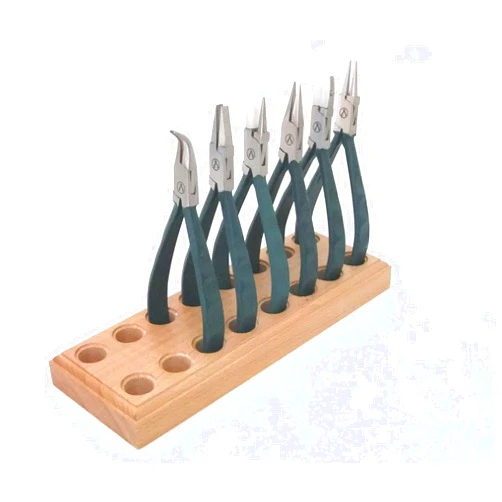 Tds Online Wubbers Proline Series Pliers Set Of 6 With Wood Rack