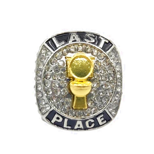 TUOYU Customized Toilet Bowl Last Place Loser Championship Trophy Rings Prize