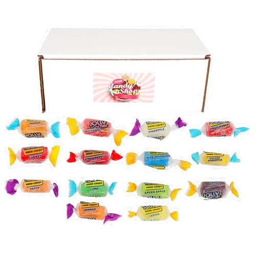 SECRET CANDY SHOP Jolly Ranchers Hard Candy 14 Flavors Variety Bulk Candy in Box, 2lb (Individually Wrapped)