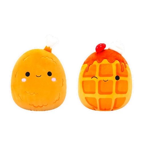 Squishmallows Original 8in Brunch Chicken and Waffles FlipAMallows – Official Jazwares Plush (Little)