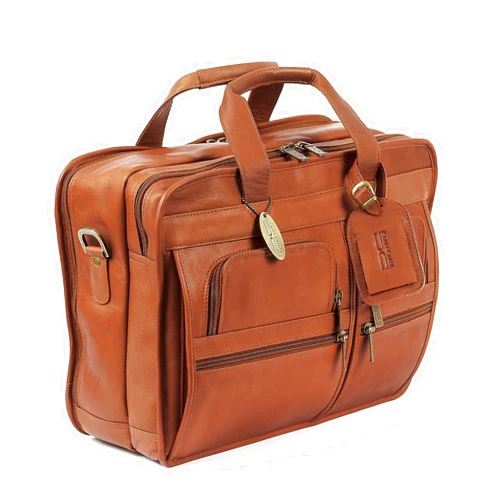 Claire Chase Executive Computer Brief, Saddle, One Size