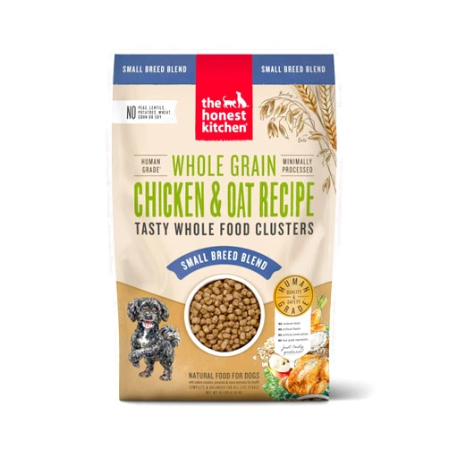 The Honest Kitchen Whole Food Clusters Small Breed Whole Grain Chicken Dry Dog Food, 10 lb Bag