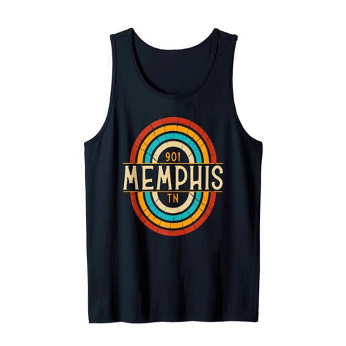 Vintage Area Code Outfits Retro Memphis Area Code 901 Residents State Tennessee Tank Top