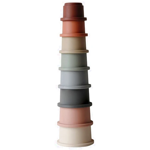 mushie Stacking Cups Toy | Made in Denmark (Original)