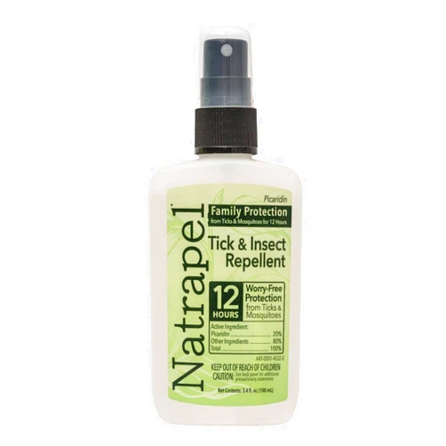 Natrapel Picaridin Insect Repellent 3.4 oz Pump Spray – 12 Hour Bug Repellent Repels Mosquitoes, Ticks and More