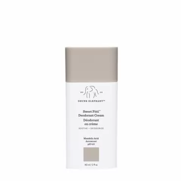 Drunk Elephant Sweet Pitti Deodorant Cream. Soothing and Moisturizing Underarm Deodorizing Cream. (2 fluid ounces)