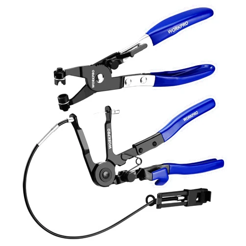 WORKPRO 2-Piece Hose Clamp Pliers Set, 27