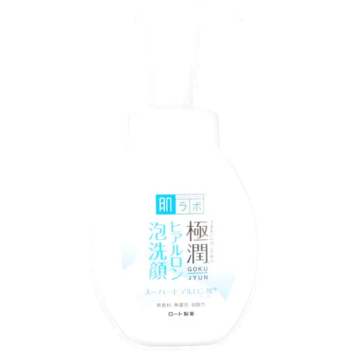 Hada Labo Rohto Gokujyn Hyaluronic Acid Cleansing Foam, 160ml