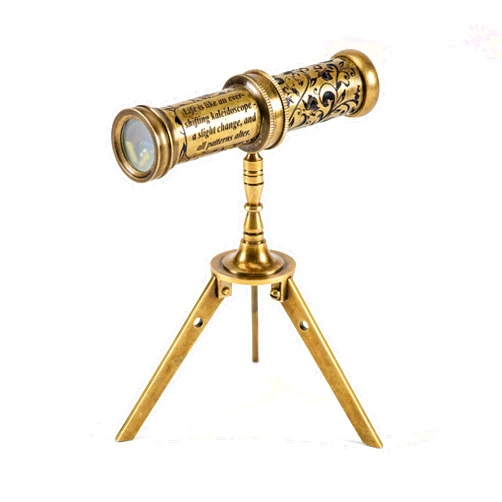 V.Empire Handmade Kaleidoscope Educational Vintage Collection | Birthday | Any Occasion Gift for Kids and Adults (with Stand, One)