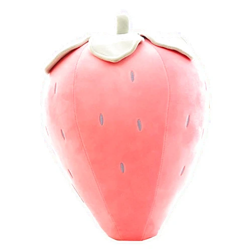 XiRiDa Pillow Strawberry Plush Stuffed Strawberry Toy Fruit Pillow Cushion for Kid 9.8