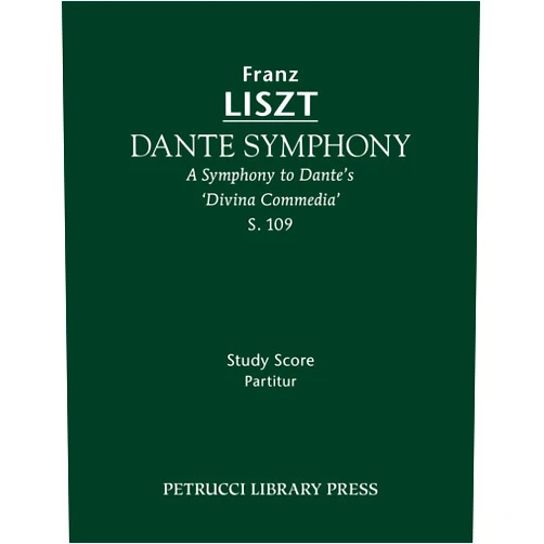 By Franz Liszt (Author), Otto Taubmann (Editor), Peter Raabe (Preface), Soren Afshar (Introduction) & 1 more Dante Symphony, S. 109 - Study score: A Symphony to Dante's 'Divina Commedia'
