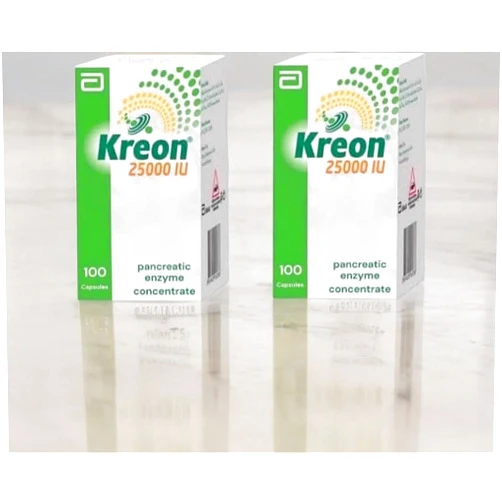 Generic Abbott. KREON 25000 IU 100 Capsules | Pack of 2 | US Brand |