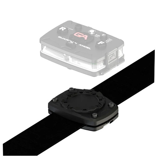 Guardian Angel Clamp on Strap Mount Accessory – Magnetic Mount with Screw-in Feature – Tighten with Included Allen Wrench – for Radio and Nylon Straps & More