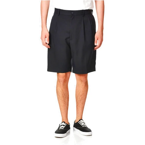 PGA TOUR Men's Double Pleat Golf Short with Active Waistband, 9