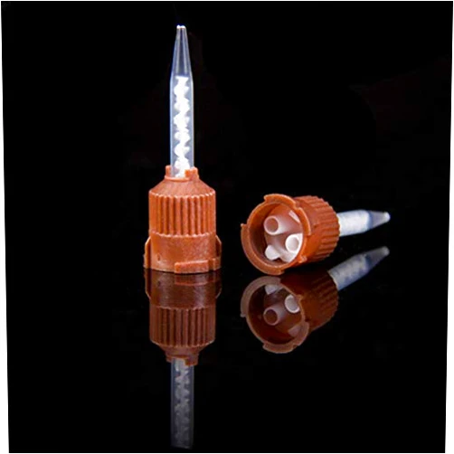 Pcessdar Mixing Tips Brown (Short) 50/PK