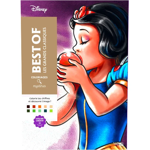 French Edition by Collectif Disney (Author) Coloriages mystères Disney - Les Grands classiques Best of