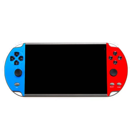 Iryreafer X12 Plus 7 inch Video Game Console Handheld Portable MP5, Built in 1000 Games,16GB Memory, Nostalgic Arcade Game Console with Joystick,Support GBC/GBA/NES/MD/SMC/SFC