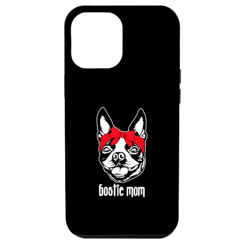 Pet Lover Bostin Terrier Owner Gift iPhone 14 Plus Bostie Mom Boston Terrier Dogs Pet Lover Case