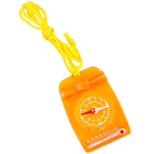 AceCamp 3119 Mini Multi Compass, Orange